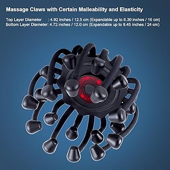 Amazon.com: JIEJUNJIE Electric Scalp Massager - Octopus Head